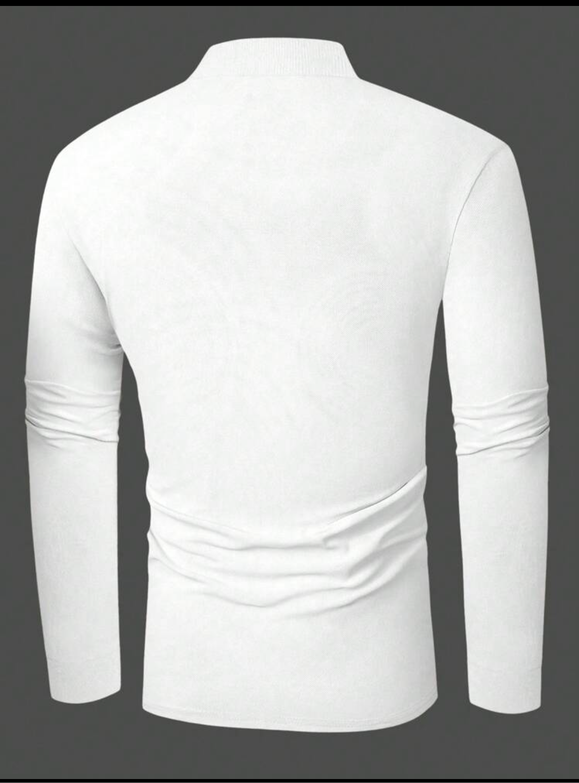 Men Fashion Casual Collar Longsleeve Shirt