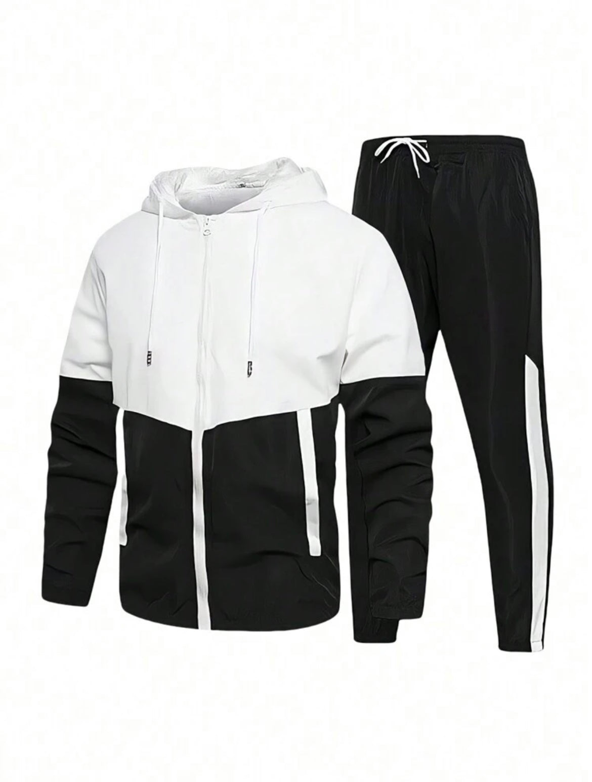 Men Multi Color Jogger Set