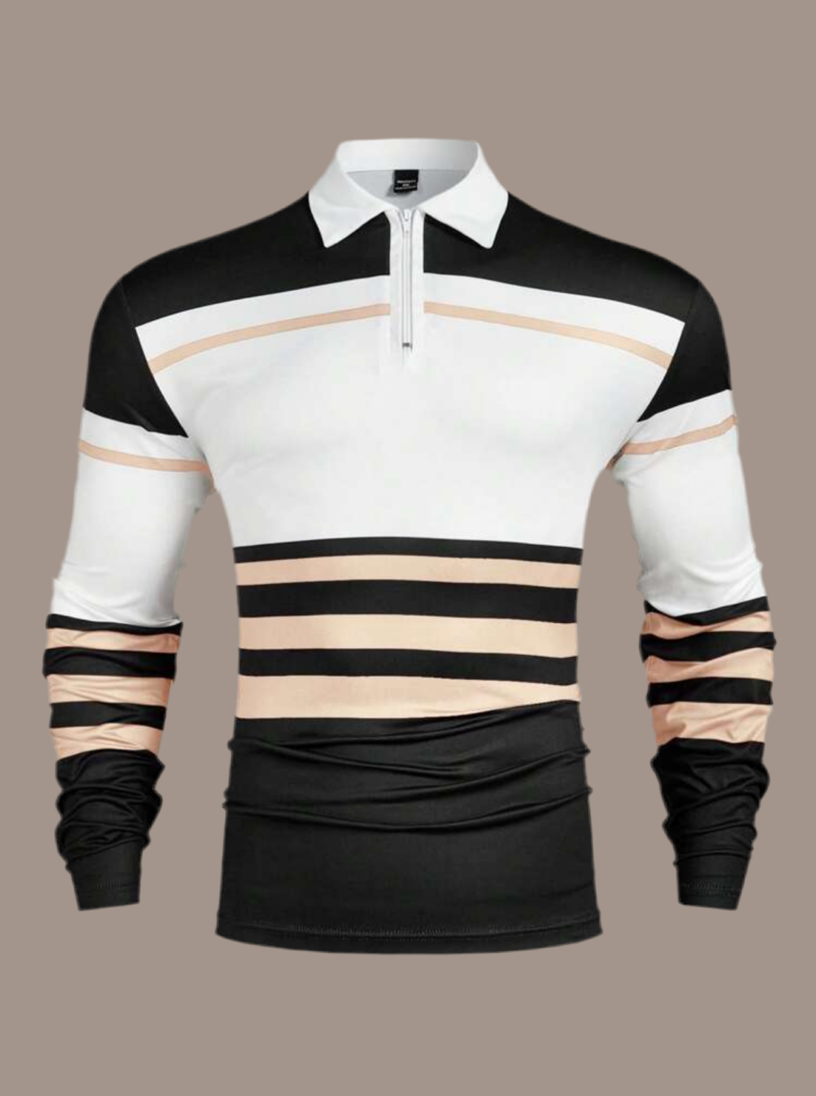 Men Casual Collared Longsleeve Shirt