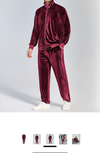 Men Velvet Jogger Set