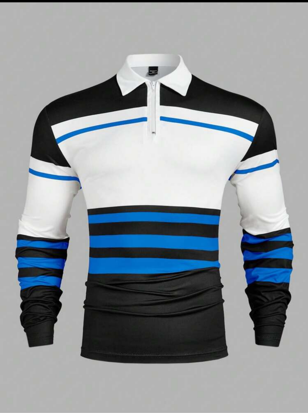 Men Casual Collared Longsleeve Shirt
