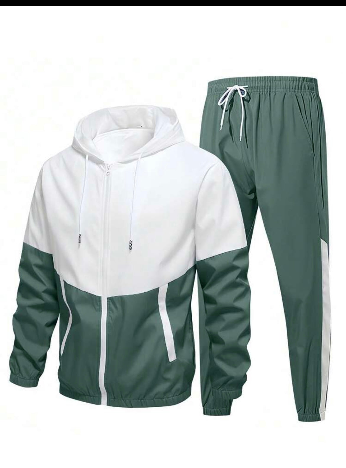 Men Multi Color Jogger Set