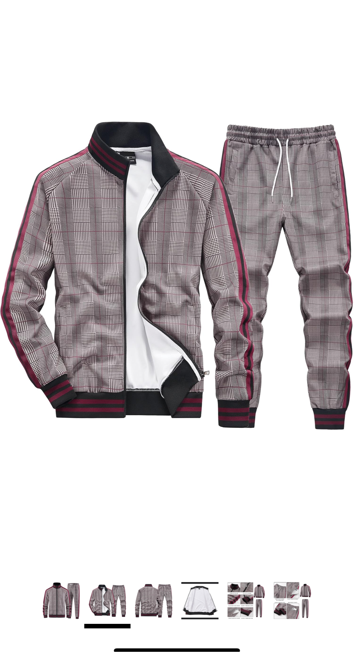 Men Fashion Jogger Set