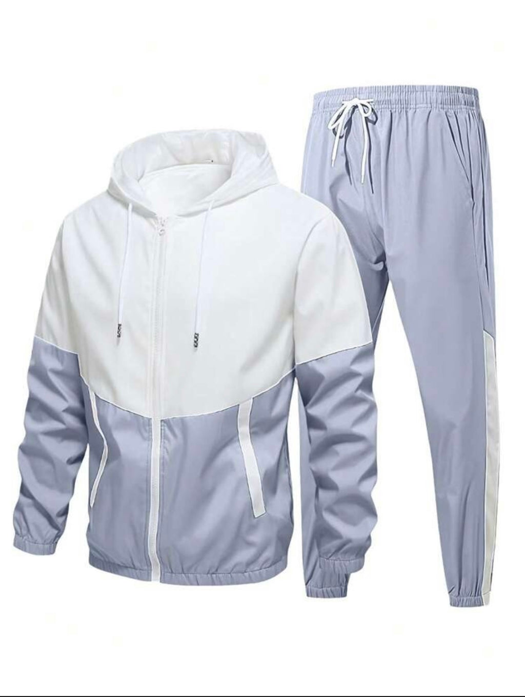 Men Multi Color Jogger Set
