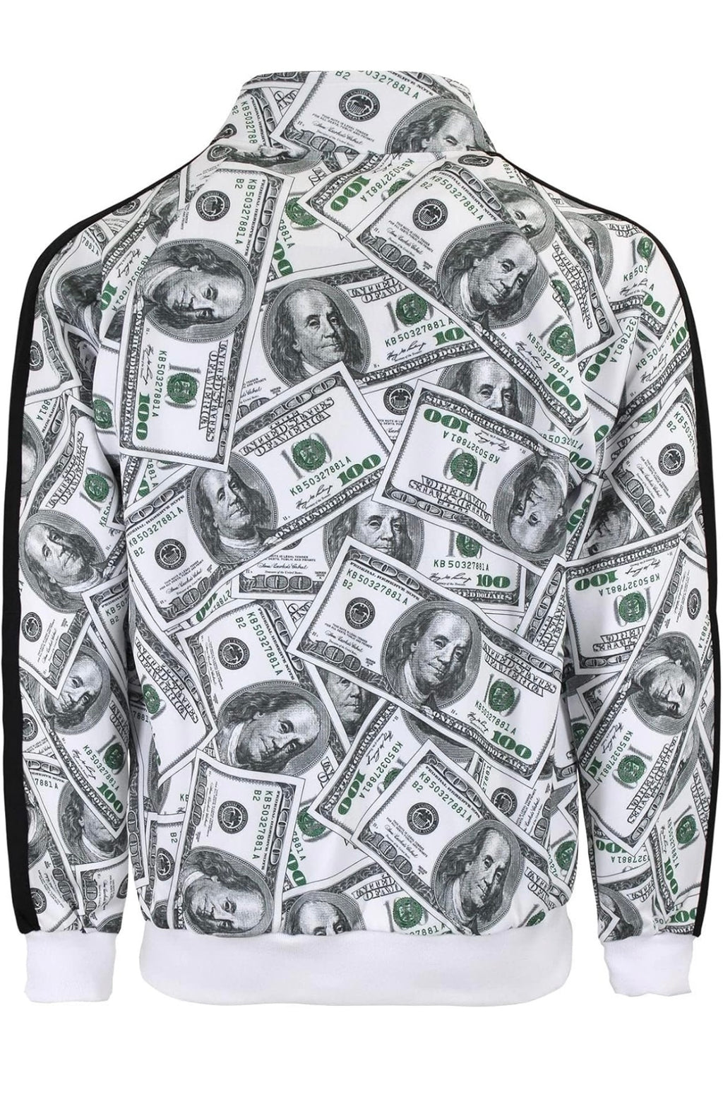 Men Money Print Jogger Set